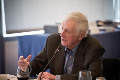 John Seigenthaler | Photo courtesy of Maria Byrk, Newseum Photographer