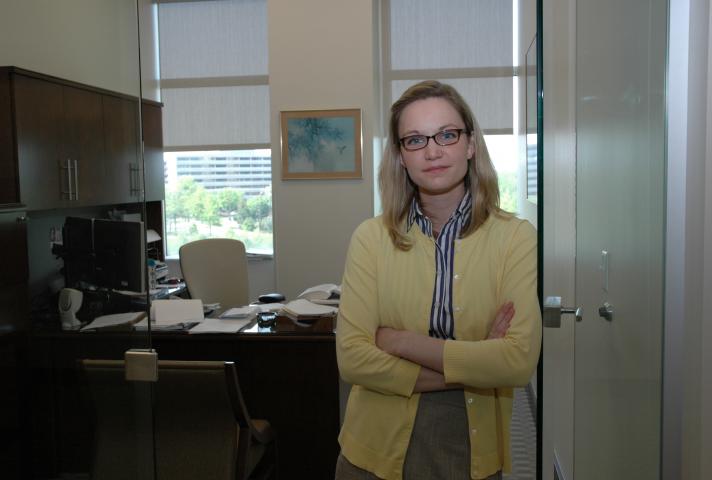 Law clerk Mallory Montgomery: “Everybody that’s come up to visit has pretty much fallen in love with our area. We spend quite a bit of time here, and it’s really nice to be in an environment that you enjoy.” 