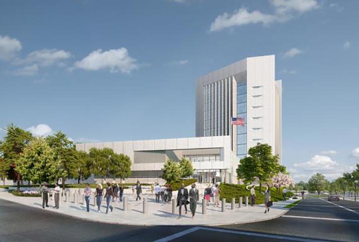 Harrisburg PA courthouse design